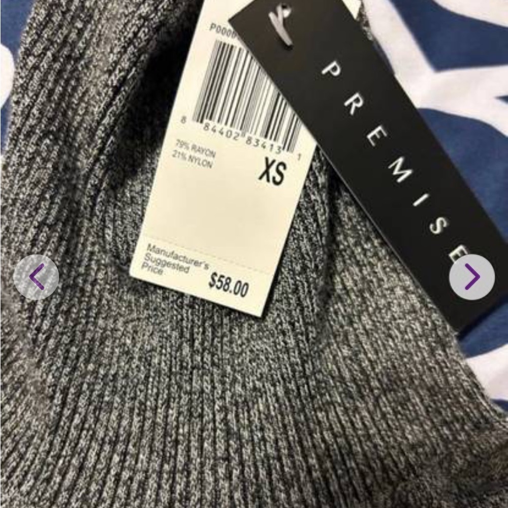 Never worn tags on xs women's sweater